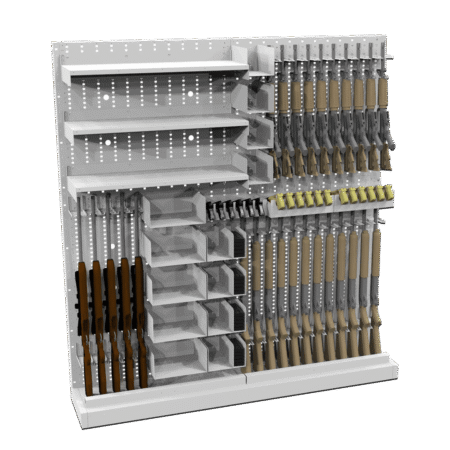 6 Capacity Pistol & Taser Pacs