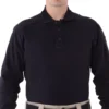 men's cotton long sleeve polo