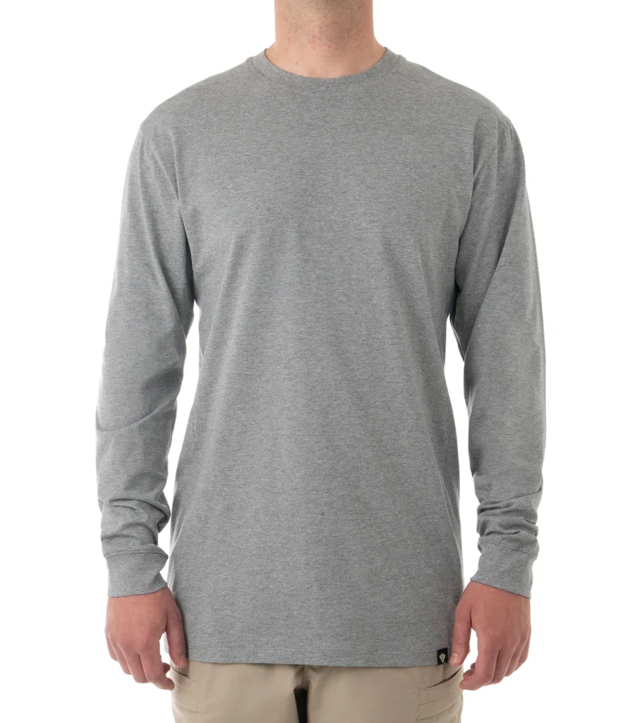 men’s tactix cotton long sleeve t shirt