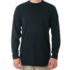 men's tactix cotton long sleeve t shirt with chest pocket