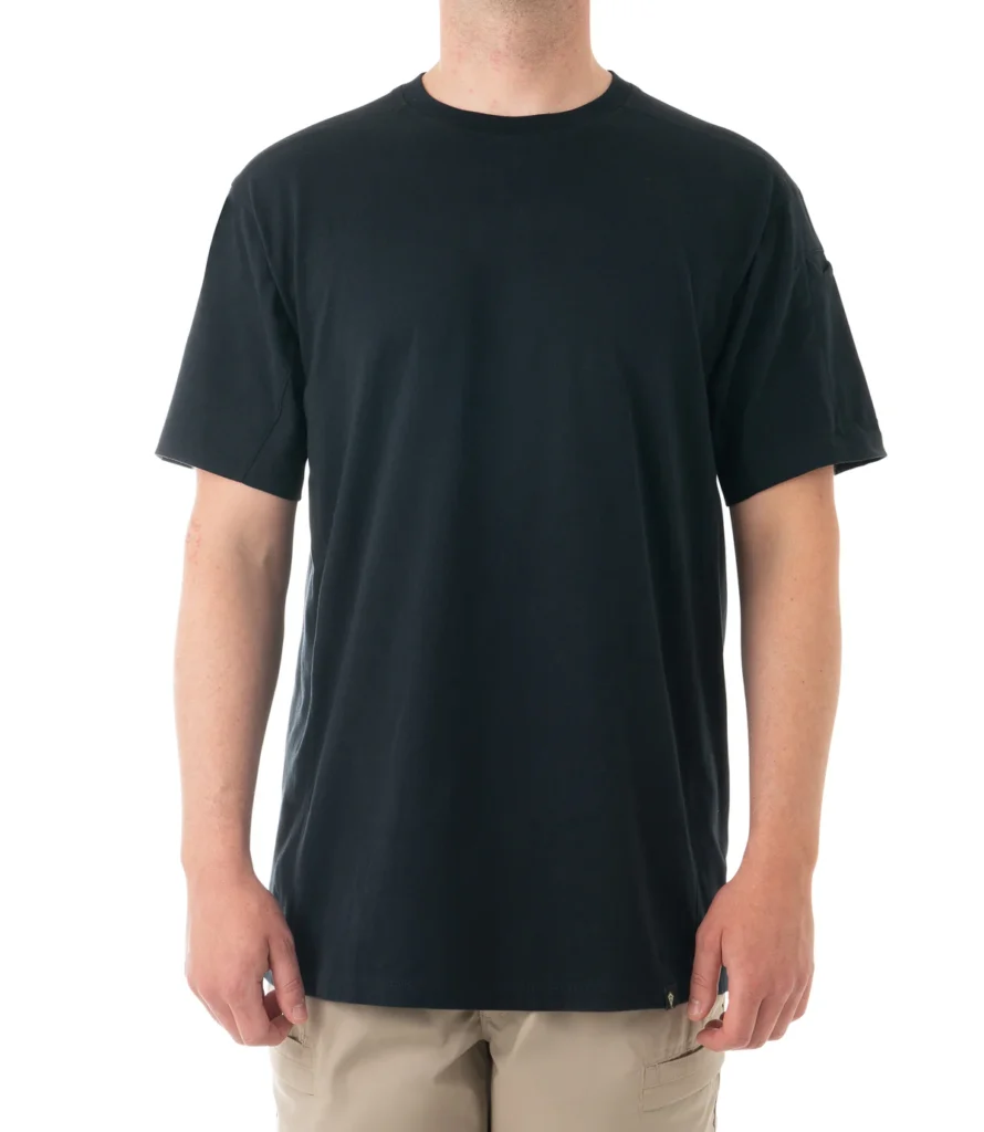 men's tactix cotton t shirt with pen pocket