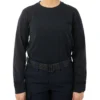 women’s tactix cotton long sleeve t shirt with chest pocket
