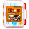 osha/ansi compliant all purpose 400 pcs first aid kit (orange)